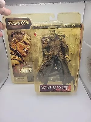  McFarlane Wishmaster Djinn Action Figure Movie Maniacs Series 5 2002 NEW NIB • $32.99