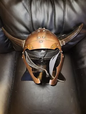 Roman Helmet With Viking Horns • $60