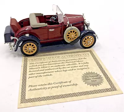 National Motor Museum Mint 1931 Ford Model A Coupe Diecast Car 1:32 • $9.99