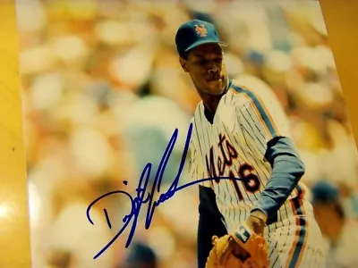 DWIGHT GOODEN 1990's Show Signed Mets 8x10 Baseball Photo -Guaranteed Authentic • $9.95