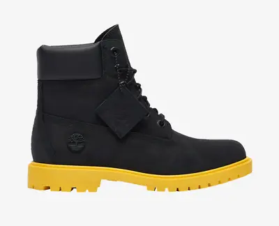 Timberland 6  Waterproof Boots BHM Yellow Black TB0A5Q96001 US Wmns Size 6-8 New • $58.88