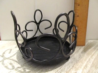 $9.99 • Buy Yankee Candle J/H Scroll Antique Bronze Candle Holder 1186398