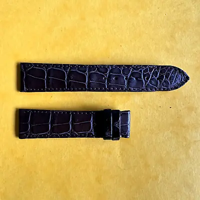 Van Der Bauwede Genuine Brown Leather 20.5mm Strap Band Part • $119