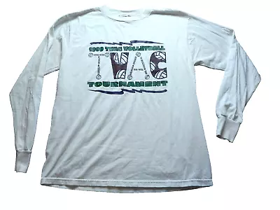 Vintage 1999 Volleyball Shirt Womens Large UVA-Wise TVAC Tournament 90s Ladies • $37.99