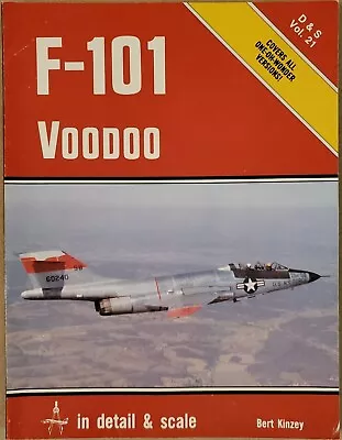 F-101 Voodoo In Detail  Scale - DS Vol 21 - Paperback - Very Good • $52.65