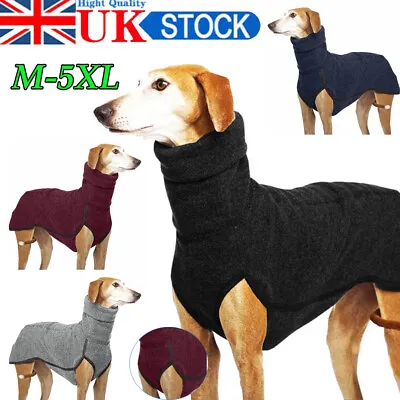 £11.96 • Buy Pet Dog Winter Greyhound Whippet Lurcher Jumper Hooded Collar Neck Sweater Tops