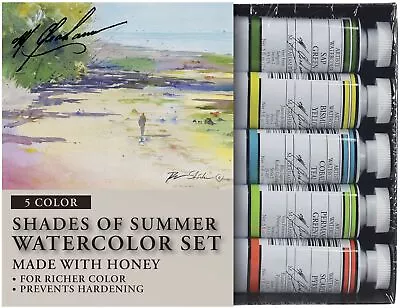 M. Graham Tube Watercolor Paint Shades Of Summer 5-Color Set 1 2-Ounce By M 606 • $73.45