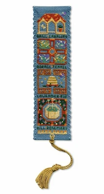 £8.45 • Buy Medieval Herb Garden Bookmark Cross Stitch Kit (Textile Heritage)