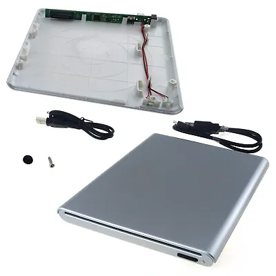 $22.79 • Buy USB Slot Load Enclosure For Internal IDE 12.7mm DVD CD Drive Case Eject Button