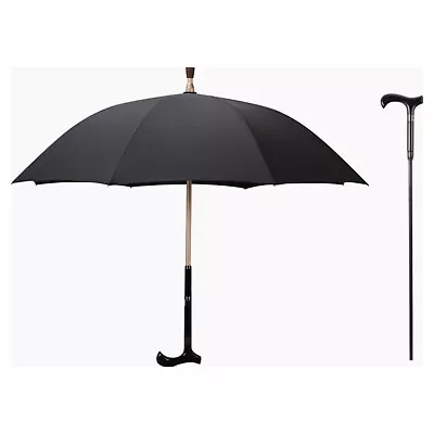 Black Walking Stick Umbrella • £35