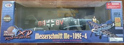 Ultimate Soldier Messerschmitt Me-109E-4 Scale 1:18 21st Century Toys Plane • $179.99