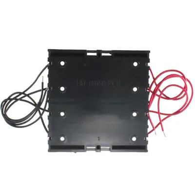 4 Sections 8 Wires 18650 Li Battery Holder In Parallel With Battery Box Hot REL • £6.16