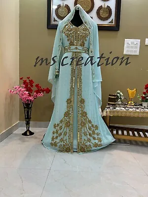 SALE Muslim Dress Women Caftan Marocain Wedding Turkish Dresses Moroccan Kaftan • $81.60
