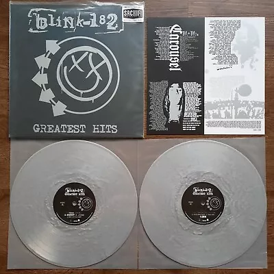 £157.85 • Buy Blink-182 - Greatest Hits - Silver Marbled  Tin  Vinyl Numbered RARE #24 / 182