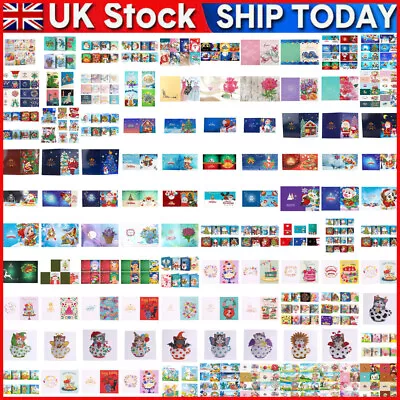 £29.09 • Buy 8pc DIY Diamond Painting Greeting Cards Thanks Birthday Christmas 5D Mosaic Gift