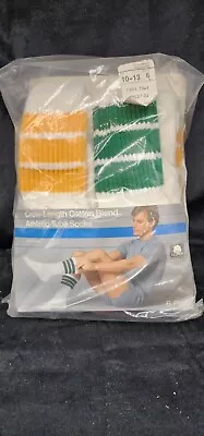 Vintage 6 Pair Jcpenny Men Size 10-13  Crew Length Tube Socks NOS • $111.35