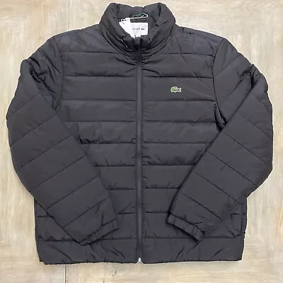 $123.24 • Buy Lacoste Jacket Men’s Black 3XL RRP £195
