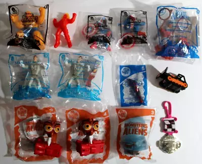 Mixed Lot Of McDonald’s Kids Happy Meal Toys 2000s-Marvel Heroes Megamind Etc. • $9.99