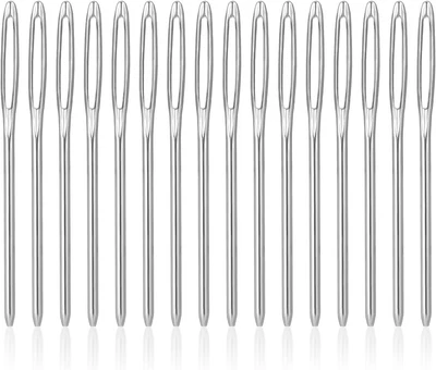 $10.29 • Buy 18pcs Large-Eye Blunt Needles, 2  2.36  2.75  Yarn Knitting Needles Tapestry... 