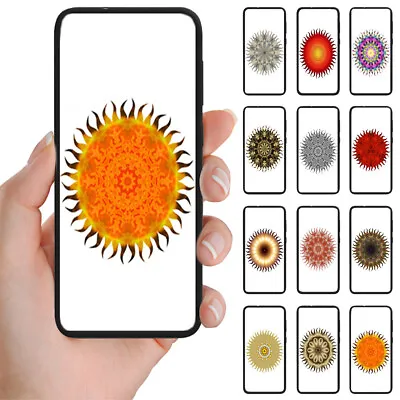 For Huawei Series - Sunray Pattern Theme Print Mobile Phone Back Case Cover #2 • $9.98