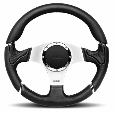 Momo Millennium 350mm Steering Wheel Leather Black Original New 11106545111l • $321.37