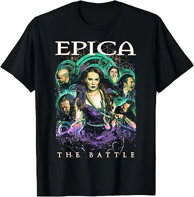 Epica - The Battle T-Shirt Unisex Cotton Short Sleevee All Size S To 4XL CB1506 • $25.64