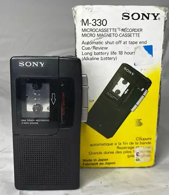 £24.99 • Buy Sony Tape Voice Recorder - M-330