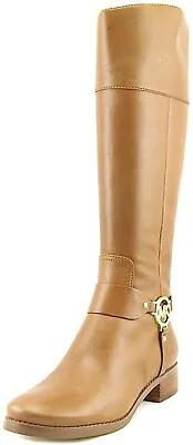 Michael Michael Kors Fulton Harness Tall Riding Boots Luggage • $229.98