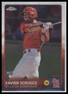 Xavier Scruggs 2015 Topps Chrome #166 St. Louis Cardinals • $0.99