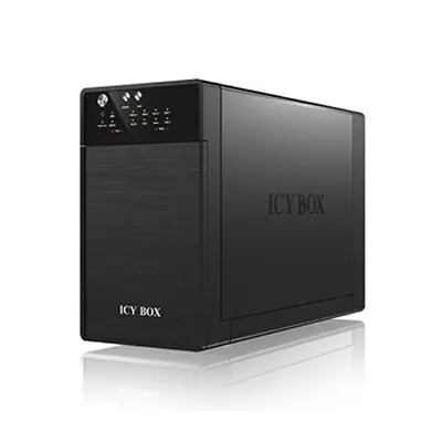 ICY BOX IB-RD3620SU3 External RAID System For 3.5  SATA3 HDD Via USB 3.0 / ESATA • £90