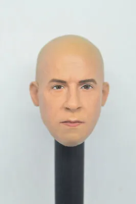 Custom 1/6 Vin Diesel Head Sculpt For 12'' Hot Toys Phicen COO Male Figure Body • $19.99