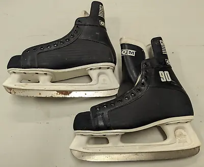 CCM Champion 90 Ice Hockey Skates Men's Size 10 Black No Laces • $24.99