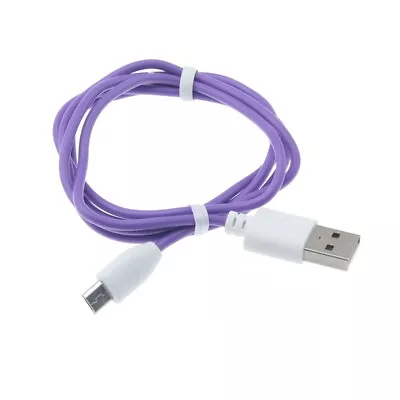 Purple 3ft USB Cable Rapid Charger Sync Power J4Q For AT&T / VERIZON PHONES • $7.37