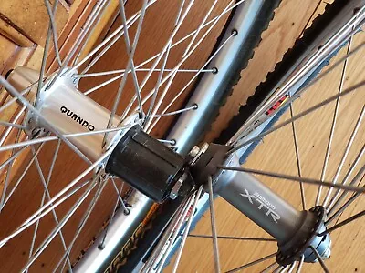 $105 • Buy Shimano XTR M950 + Quando Wheelset, 26  Rims + Classic V Brake Hubs, Mtb Bike