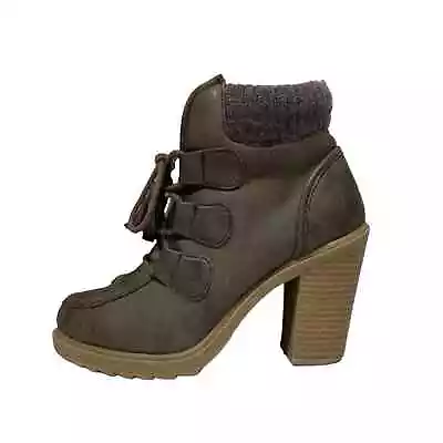 Mudd Platform Heeled Ankle Boots Women’s Size 6 M • $25