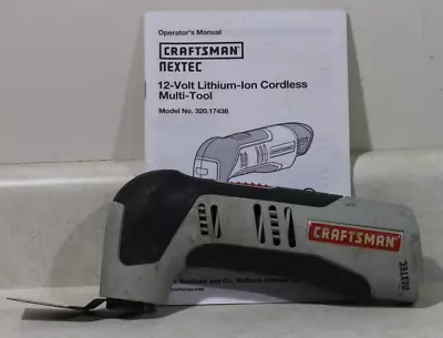 TESTED (video) Craftsman Nextec 12V Multi-Tool 320.61199 • $21.99