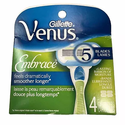 Gillette Venus Embrace Women's Razor Blade Refills - 4 Count • $9.99