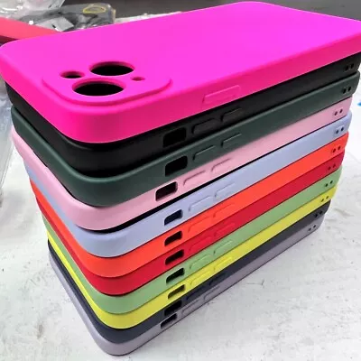 Case For IPhone 13 Pro Max Mini 14 12 11 XR X 8 7 SE 6 Shockproof Silicone Cover • £3.69