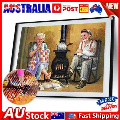 5D DIY Full Drill Diamond Painting Older Couples Cross Stitch Kits (hg834) • $9.19