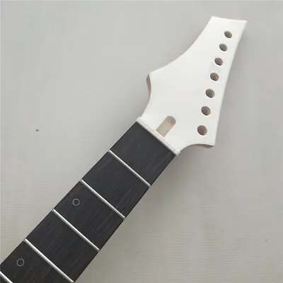 Reverse Head 7 String Maple Electric Guitar Neck Replacement 24 Frets White Head • $79.99