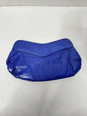 Lauren Merkin Blue Clutch Bag • $24.99