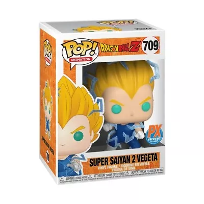 Funko Pop! Animation Dragon Ball Z: Super Saiyan 2 Vegeta PX Vinyl Figure • $17.95