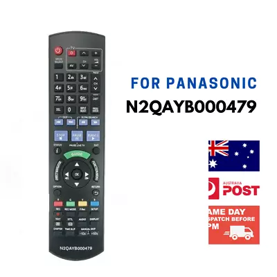 For PANASONIC DVD Recorder DMR-XW380GL Replacement Infrared Remote Control • $29.99