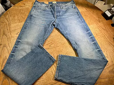 J Crew 484 Japan Kaihara Selvedge Denim Men’s Slim Fit Jeans $158 NEW 30x31 NWT • $58.50