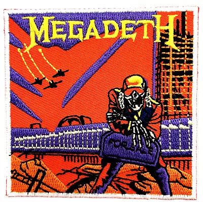 Megadeth Rock Music Applique Embroidered Iron On Patch • $5.74