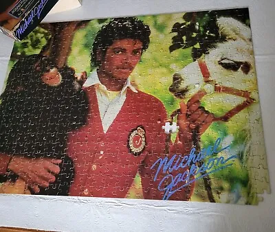 MICHAEL JACKSON & Friends JIGSAW 500 Piece PUZZLE COLORFORMS 1984 505 Bubbles  • $40.05