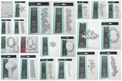 $12.99 • Buy Memory Box Die Sets Christmas Flowers Borders Tiffany Frame Paper Crafting