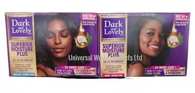 Dark And Lovely No-Lye Hair Relaxer Kit (Super/ Regular) • £10.49