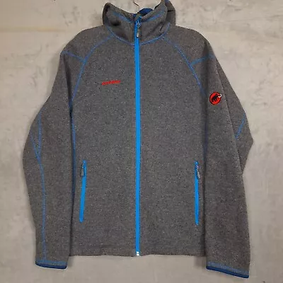 Mammut Jacket Mens 2XL  Darrington  Full Zip Wool Blend Fleece Hoodie • $50