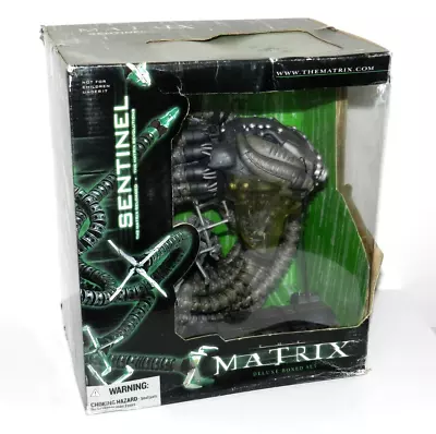 Sentinel The Matrix New Sealed Set Mcfarlane Movie Piece 2003 Heavy Large Set • $164